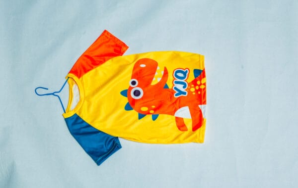 IMG_9245 Kids Dino Swim Tee