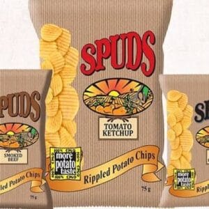 Spuds Rippled Potato Chips Assorted