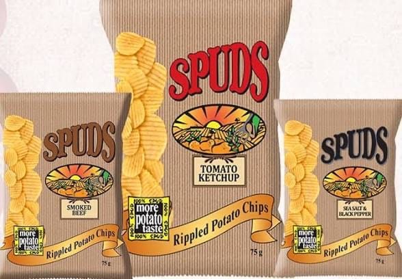 Spuds Rippled Potato Chips Assorted