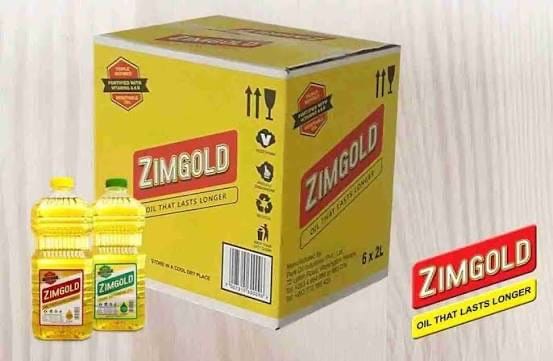 Zimgold Cooking Oil Box (12 x 2L)