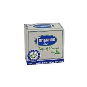 dda698dc-c11c-4e98-a0ae-0f023a1aa4db Tanganda Tagless Tea 100 Bags 250g Box