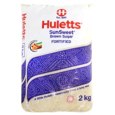 Huletts SunSweet Brown Sugar 2kg