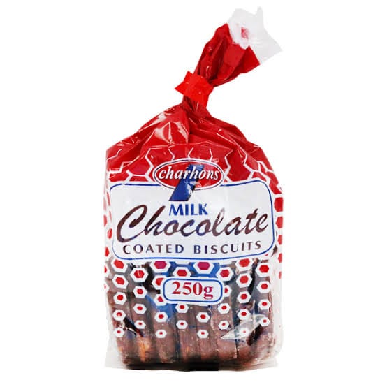Charhons Milk Chocolate Coated Biscuits 250g